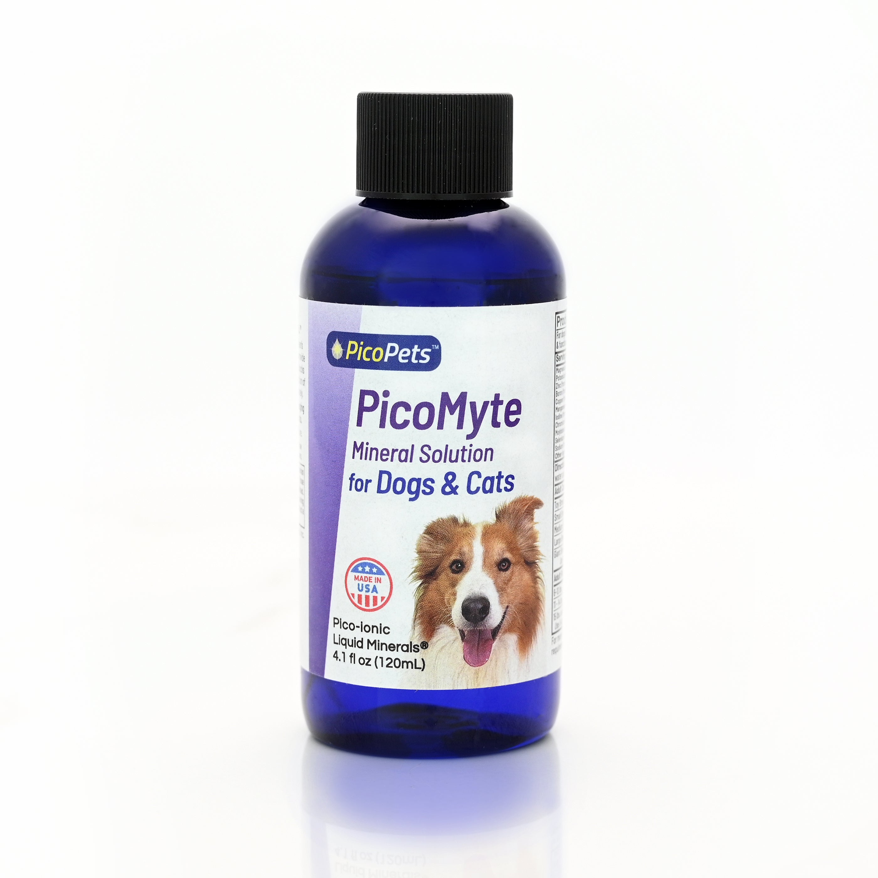 PicoMyte liquid multi-mineral electrolyte supplement bottle by PicoPets