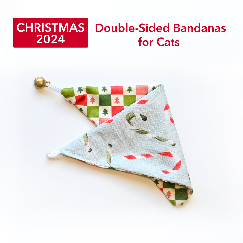 
                      
                        Double-Sided Dog + Cat Bandana (Christmas)
                      
                    