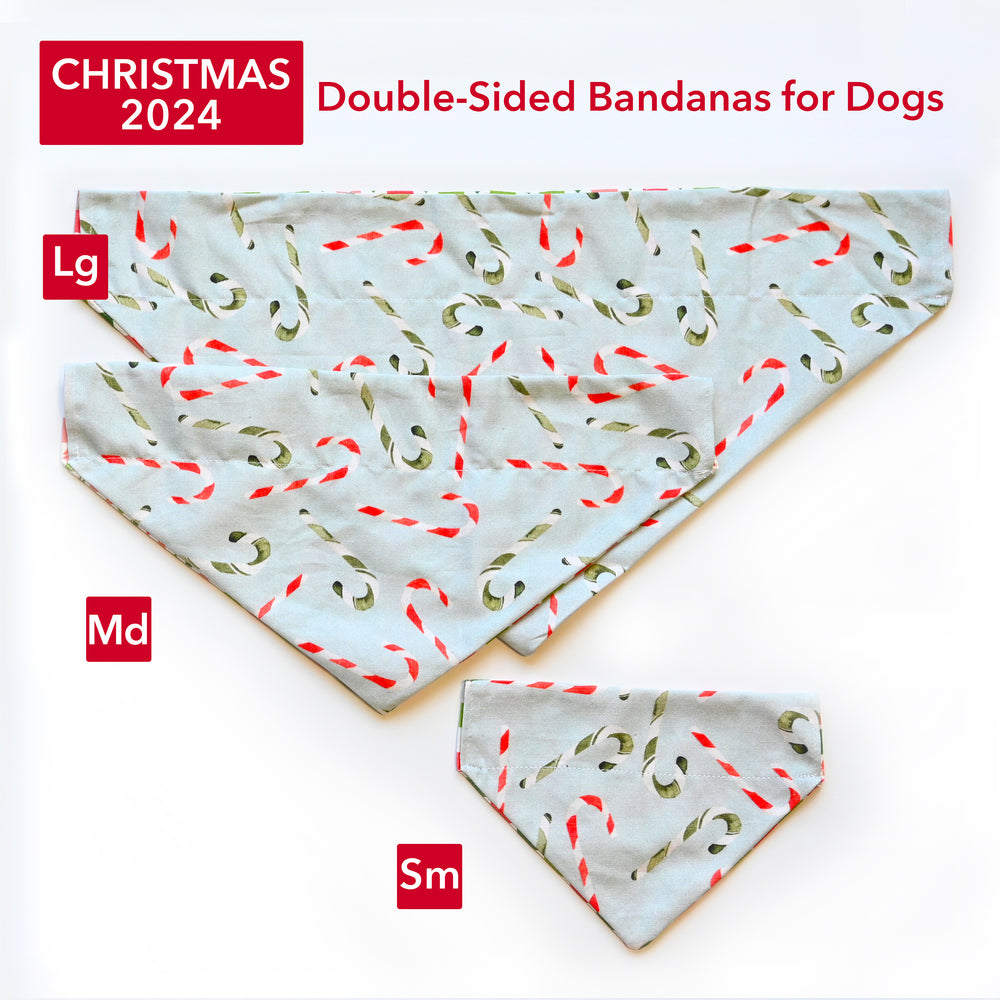 
                      
                        Double-Sided Dog + Cat Bandana (Christmas)
                      
                    